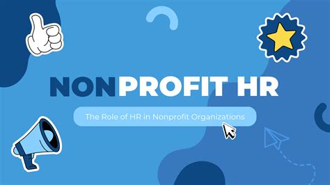 hr advice for charities|HR in the Nonprofit Industry .